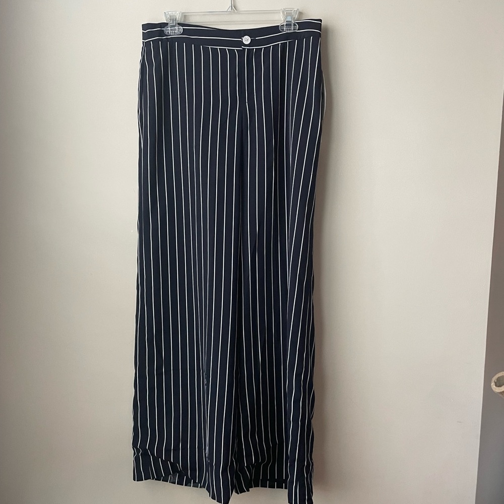 NWT Ralph Lauren navy pinstripe pants size 8
